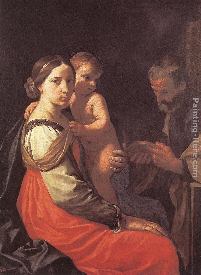 Simone Cantarini Holy Family
